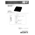 SONY HBIV1 Service Manual