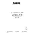 ZANUSSI ZV116 Owners Manual