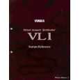 YAMAHA VL1 Owners Manual