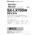 PIONEER SX-LX70SW/KUCXTW Service Manual