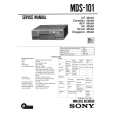 SONY MDS101 Owners Manual