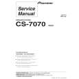 PIONEER CS-7070/SXTW/EW5 Instrukcja Serwisowa