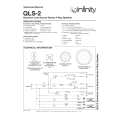 INFINITY QLS-2 Service Manual