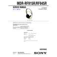 SONY MDRRF945R Service Manual