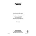 ZANUSSI ZRD 23 JA Owners Manual