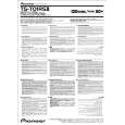PIONEER TS-T01RS-2/EW Owners Manual