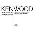 KENWOOD DPX-4020MH4 Owners Manual