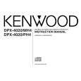 KENWOOD DPX-4020MH4 Instrukcja Obsługi