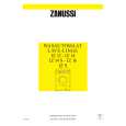 ZANUSSI IZS Owners Manual