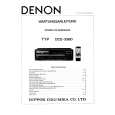 DENON DCD3560 Service Manual