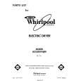 WHIRLPOOL LE3300XSW0 Catálogo de piezas