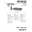 SONY DVPNS715P Instrukcja Serwisowa