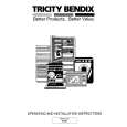 TRICITY BENDIX Si520B Manual de Usuario