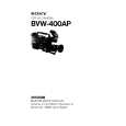 SONY BVW-400AP VOLUME 2 Service Manual