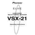 PIONEER VSX-21 Owners Manual