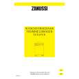 ZANUSSI TCS675E Owners Manual