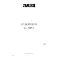 ZANUSSI ZU9124A Owners Manual