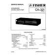 FISHER CA-321 Service Manual