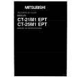 MITSUBISHI CT-25M1 EPT Owners Manual