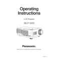 PANASONIC MLP1000 Instrukcja Obsługi