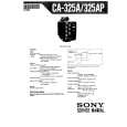 SONY CA325AP Service Manual
