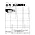 PIONEER SA8500II Owners Manual