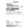 PIONEER CT-S830S/G Service Manual