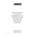 ZANUSSI ZI2501RV Owners Manual
