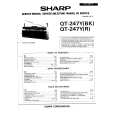SHARP QT247YBK Service Manual