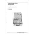SENNHEISER TS 2012 Owners Manual