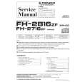 PIONEER FH-2716ZF/X1H/UC Service Manual