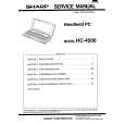 SHARP HC4500 Service Manual