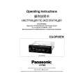 PANASONIC CQDP33EW Owners Manual