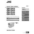 JVC GR-D20EY Owners Manual