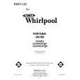 WHIRLPOOL 1LE4900XKW0 Parts Catalog