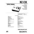 SONY MZE30 Owners Manual
