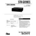 SONY STR-GX99ES Instrukcja Serwisowa