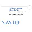 SONY PCG-FX101 VAIO Owners Manual