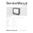 PANASONIC WV5490 Service Manual