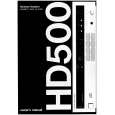 HARMAN KARDON HD500 Owners Manual