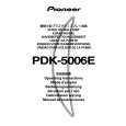 PIONEER PDK-5006E Instrukcja Obsługi