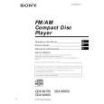 SONY CDX-M600 Owners Manual