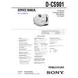 SONY DCS901 Manual de Servicio
