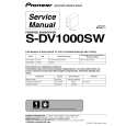 PIONEER S-DV1000SW/DFLXJI Manual de Servicio