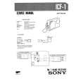 SONY SRF-FM1 Service Manual
