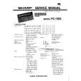 SHARP PC-1262 Service Manual