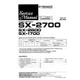 PIONEER SX-2700 Instrukcja Serwisowa