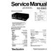 TECHNICS RSB965 Service Manual