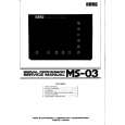 KORG MS-03 Service Manual