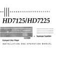 HARMAN KARDON HD7125 Owners Manual